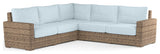 Havana Sunbrella Upholstered Outdoor Sectional Sofa