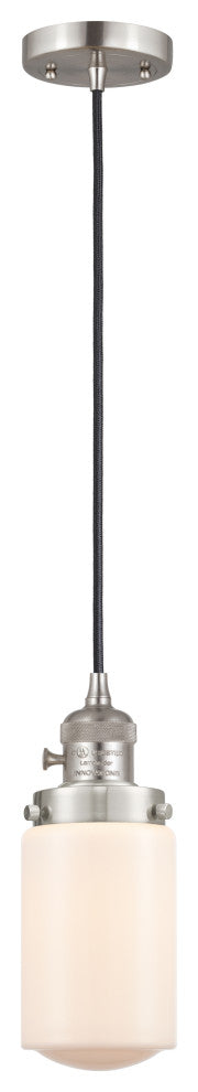 INNOVATIONS 201CSW-SN-G311-LED 1-Light Mini Pendant Brushed Satin Nickel