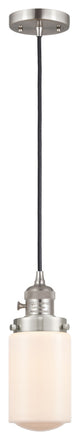 INNOVATIONS 201CSW-SN-G311-LED 1-Light Mini Pendant Brushed Satin Nickel