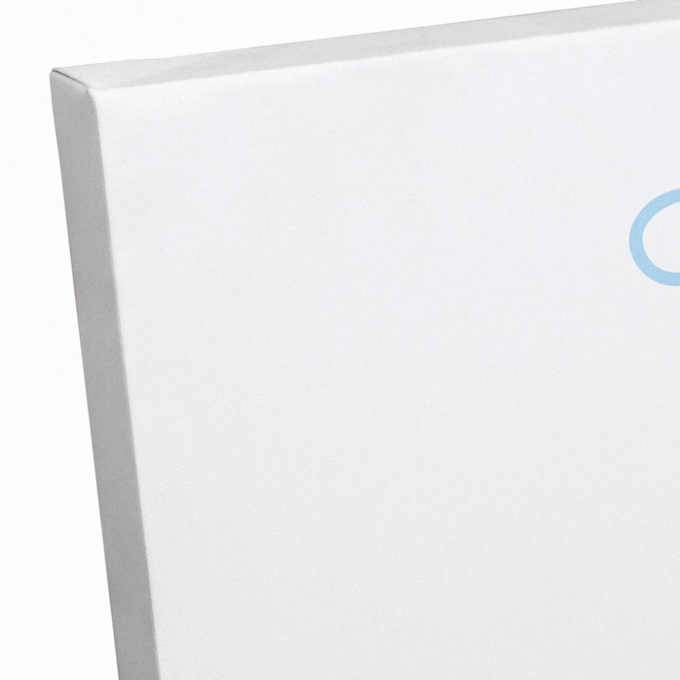 For this Child I have Prayed 12"x36" Canvas Wall Art, Blue