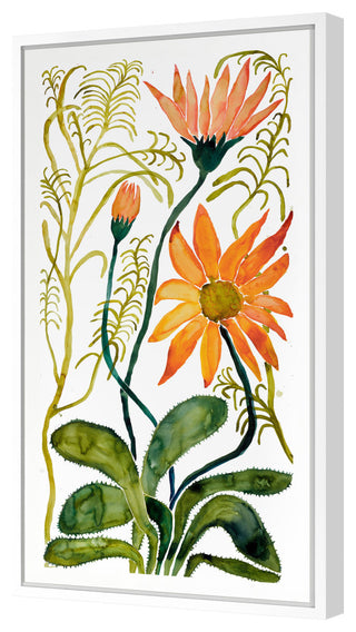 Wildflowers 13 Fine Art Print, White, 41"x23"
