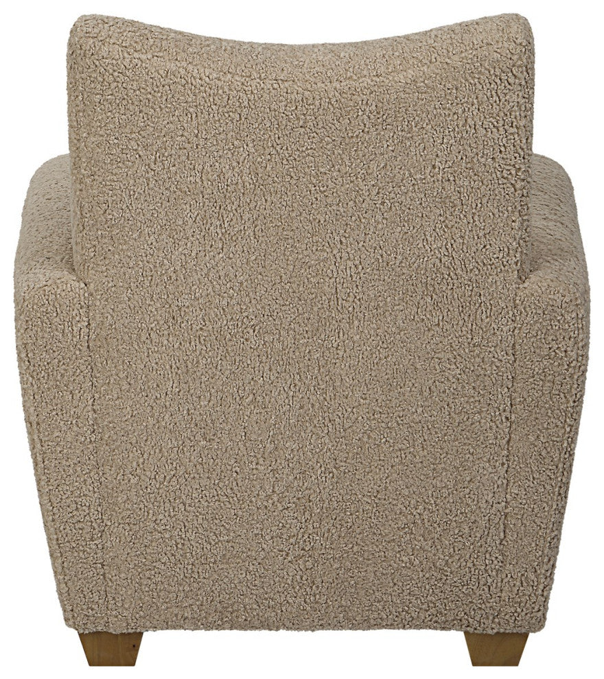 Uttermost Teddy Accent Chair 23694, Latte