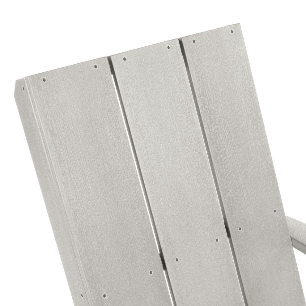 Italica Modern Adirondack Chair, Harbor Gray