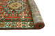 Fine Vintage Distressed Khair Rust/Ivory Runner, 3'7x10'3