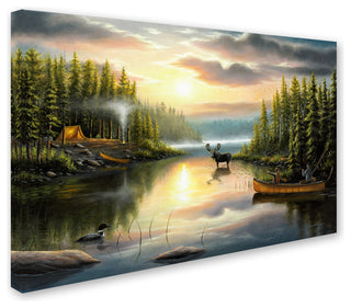 Chuck Black 'Memories With Dad' Canvas Art, 16x24