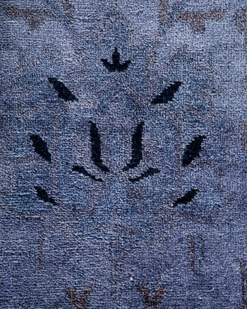 Fine Vibrance, One-of-a-Kind Hand-Knotted Area Rug Orange, 9' 0 x 12' 0