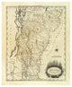 "Vermont, 1795" Digital Paper Print by Mathew Carey, 32"x38"
