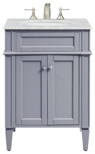 Elegant Lighting VF-1027 Park Ave 24" - Grey