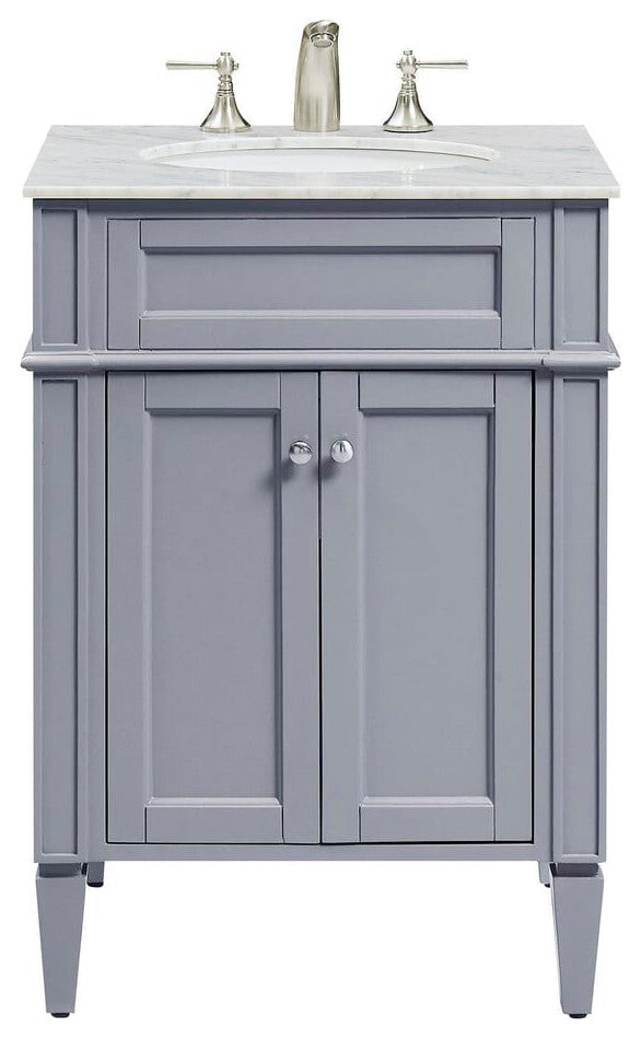 Elegant Lighting VF-1027 Park Ave 24" - Grey