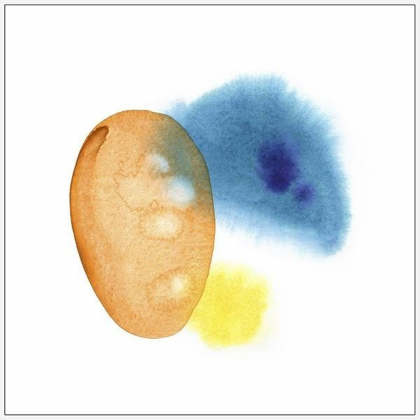 "Watercolor Fun" Floater Framed Painting Print on Canvas, 20"x20"