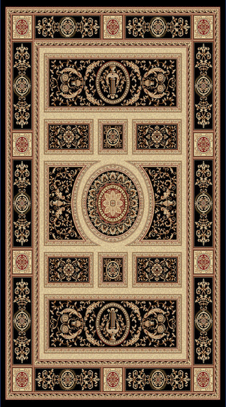 Legacy Black Rug, 2'x3'6"