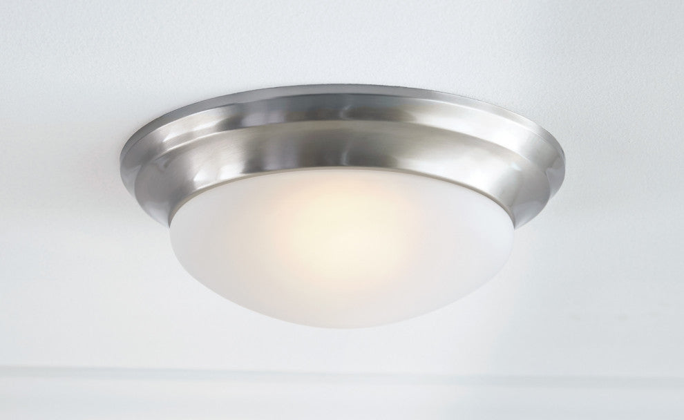 Generation Lighting 75436 Nash 3 Light 17"W Flush Mount Bowl - Bronze
