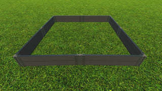 Weathered Wood Raised Garden Bed 8'x8'x11" 2" Profile