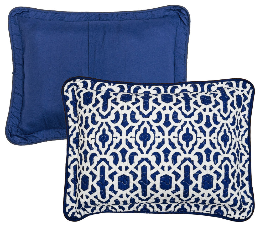 Montgomery Quilted 7 Piece Bed Spread Set, Montgomery, Queen