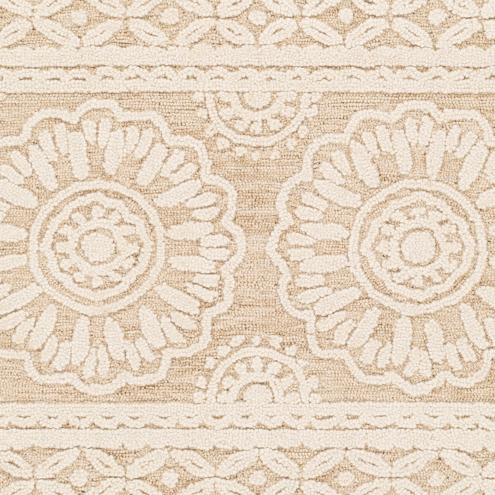 Surya Izmir IZM-2304 Traditional Area Rug, 6' x 9' Rectangle