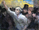 Honore Daumier The Uprising, 21"x28" Wall Decal Print