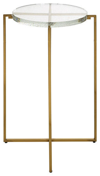 Uttermost 25226 Star-crossed Glass Accent Table