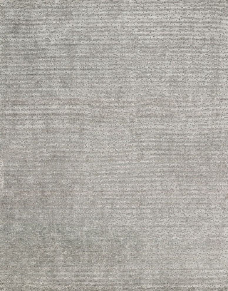Beige Neutral Feel-Good Texture Ollie Area Rug, Gray, 4'x6'