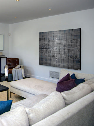 "Night Lights" Print on Brushed Aluminum, 60"x40"