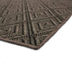 Curacao Custom Cut Indoor Outdoor Area Rug, Slate, 4x13