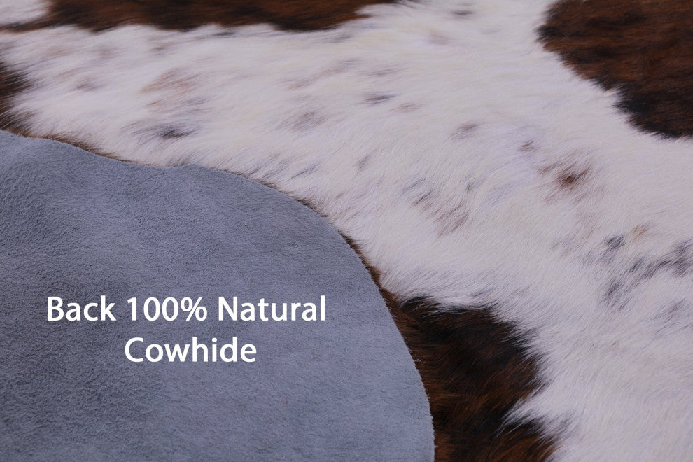 Natural Cowhide Rug 6' 9" X 6' 4" C1938