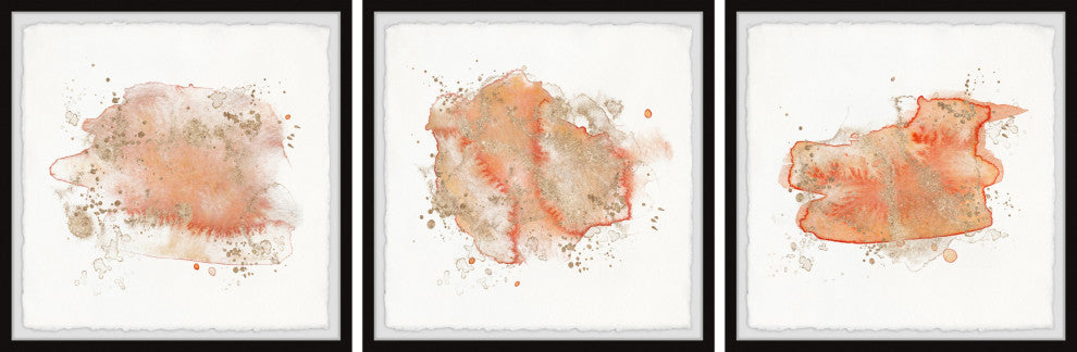 Smoke of Deceit Triptych, 3-Piece Set, 32x32 Panels