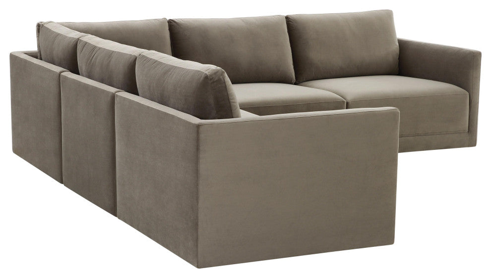 Willow Taupe Modular L Sectional