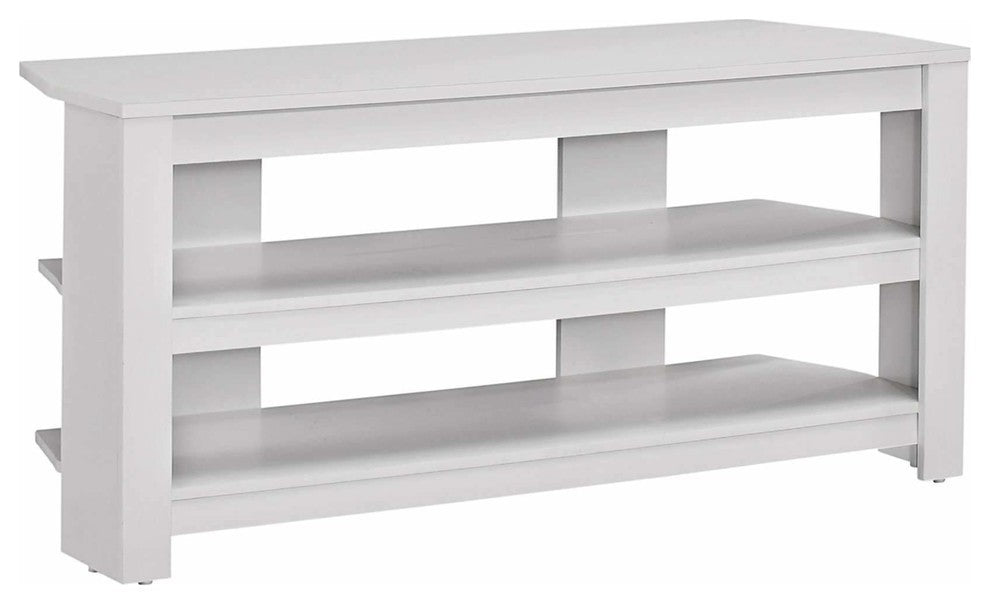 Tv Stand - 42"L / White Corner