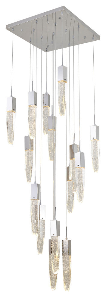 Bethel International ADS22C24CH 15 Light Chandelier, Chrome