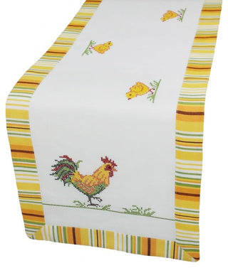 Hens&Chicks 16"x36" Table Runner