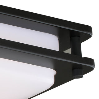 Vaxcel Lighting C0150 Horizon 16"W Integrated LED Flush Mount - Satin Nickel