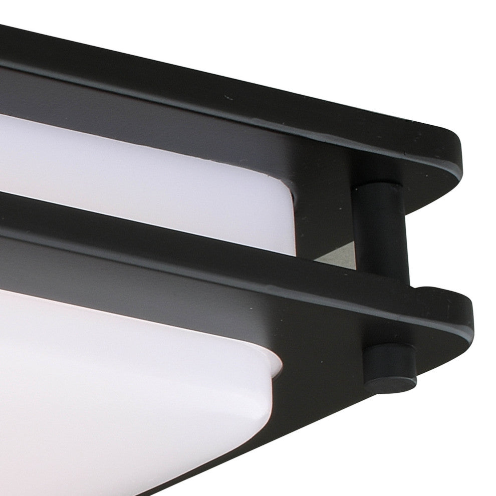 Vaxcel Lighting C0150 Horizon 16"W Integrated LED Flush Mount - Satin Nickel