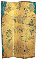 6' Tall Falling Blossoms Canvas Room Divider