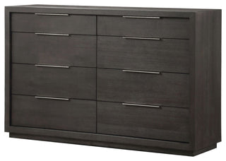 Modus Oxford 4PC Queen Storage Bedroom set in Basalt Grey