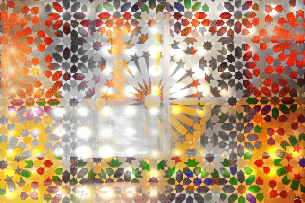 "Marrakesh Nights" Fine Art Canvas Print, 24"x16"