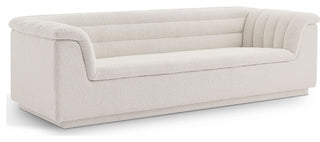 Cascade Upholstered Set, Cream, Boucle Fabric, Sofa