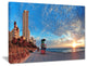 "Miami South Beach" Photography Canvas Print, 40"x30"