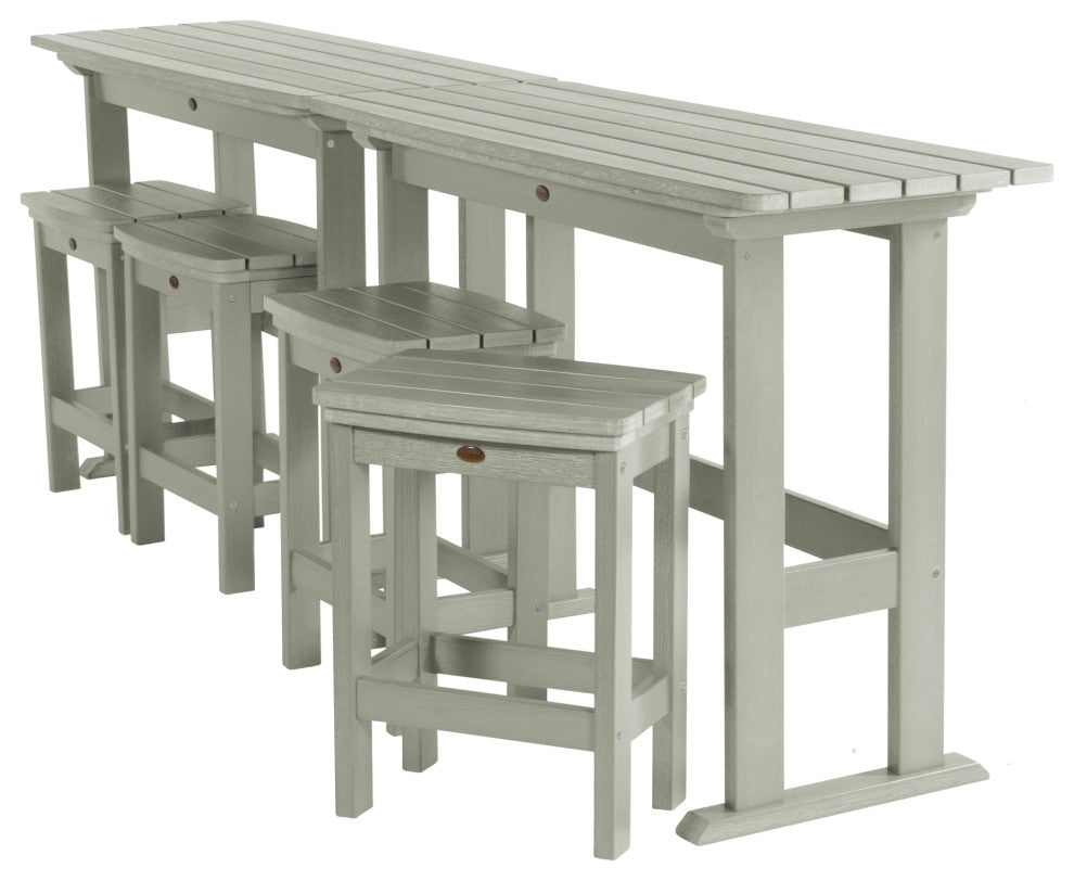 Lehigh 6pc Counter Height Balcony Set, Eucalyptus