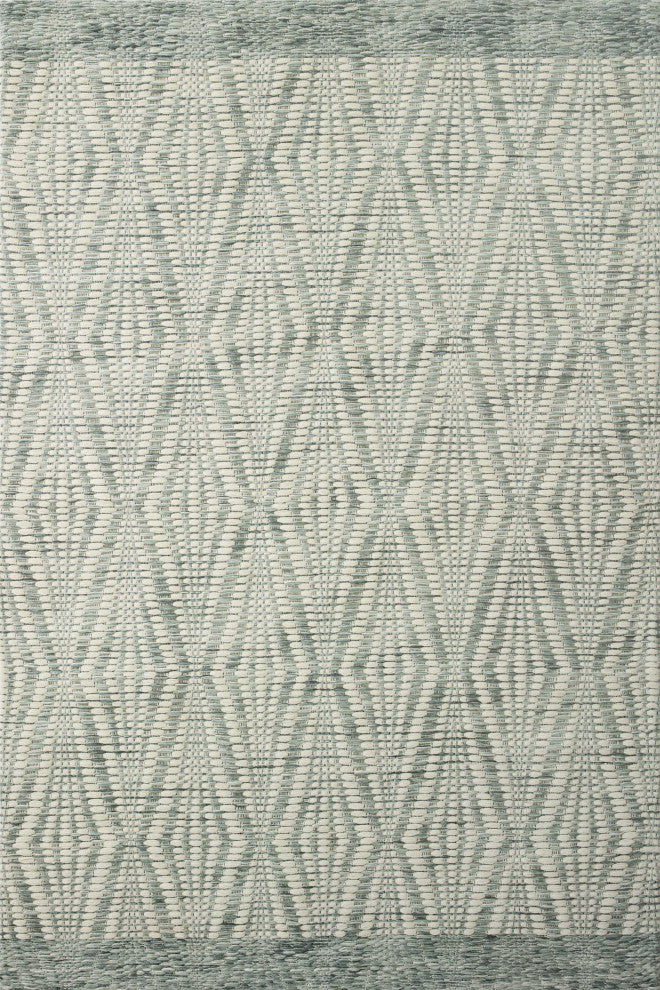 Loloi Kenzie Ivory / Sage 2'-3" x 3'-9" Area Rug