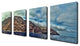 Ready2hangart Chris Doherty 'Guadeloupe Island' 4-piece Canvas Wall Art