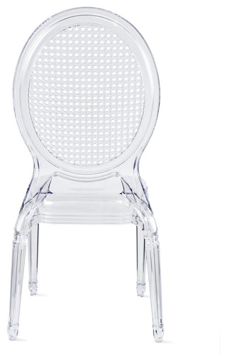 Stackable Side Ghost Style Dining Room Chair Chair Modern Designer Kitchen Clear
