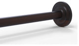 Que New Shower Curtain Rod Brackets, Venetian Bronze