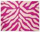 Animal Stripe Spring Chenille Rug, Eucalyptus, 8'x10'