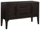 Modus Bryce 2 Drawer Sideboard in Brown Horse