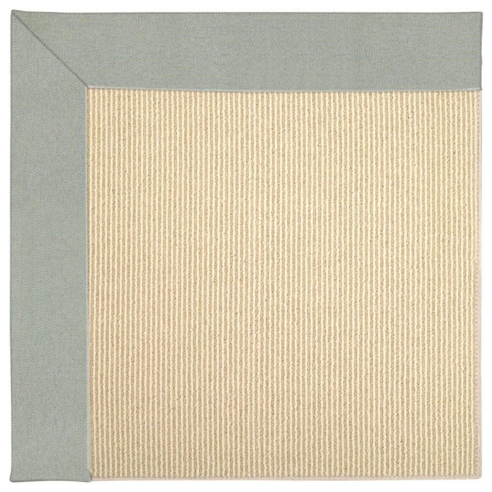 Capel Zoe-Beach Sisal Marine Blue 2009_427 Machine Tufted Rugs - 12'  X 15' Rect