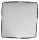 Textured Diamond Dash Pouf Ottoman