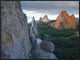 Gray Rock and South Gateway Rock, Garden Of The Gods, Colorado, 32"x24"