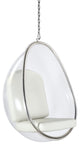 Modern Classics Balloon Hanging Chair, White
