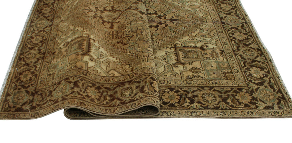 Fine Vintage Michel Brown Rug