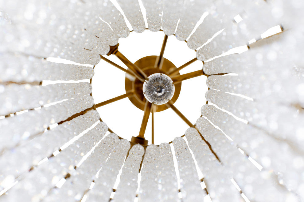 Lafayette Seven Light Chandelier in Havana Gold